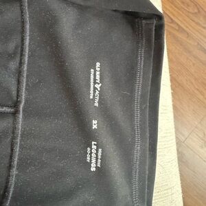 Old Navy Studio Smooth 2XL Black Leggings